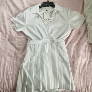 Zara Tennis Skirt Dress